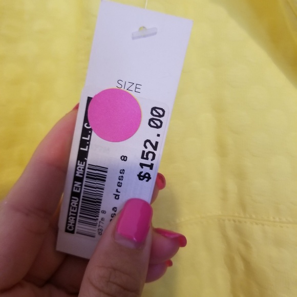 Donna Morgan yellow dress NWT - Picture 4 of 4